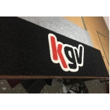 fornecedor de capachos personalizados nome Morumbi