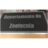 preciso de fornecedor de capacho personalizado para porta Bela Vista
